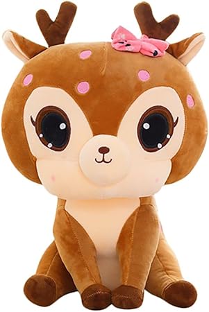 Amazon シミュレーションlovely Oldeagle 23 Cmぬいぐるみ動物柔らかいぬいぐるみかわいい鹿コレクションおもちゃキッズ赤ちゃん人形 23cm 9 05 Inches Tall ブラウン 123 手押し車 プルトイ おもちゃ