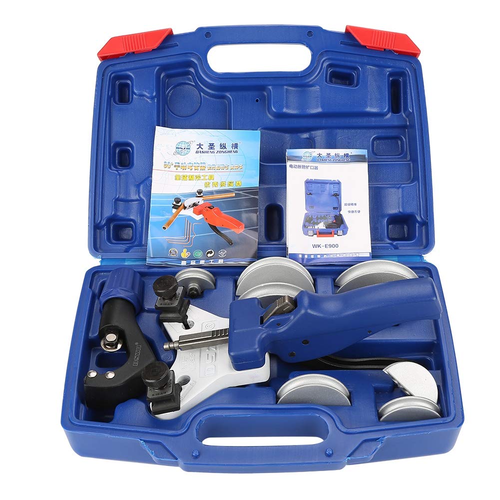 WK-666 Copper Pipe and Tube Bending Kit,Refrigeration Ratchet Tube Bender,Ratchet Hand Bender Kit 5-12mm