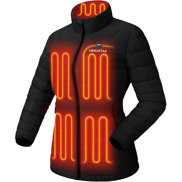 Amazon.com: Venustas Women's Lightweight Heated Jacket with