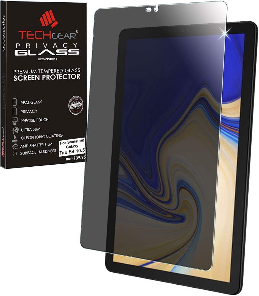 TECHGEAR Anti Spy Screen Protector Compatible for Samsung Galaxy Tab S4 10.5" (SM-T830 Series)