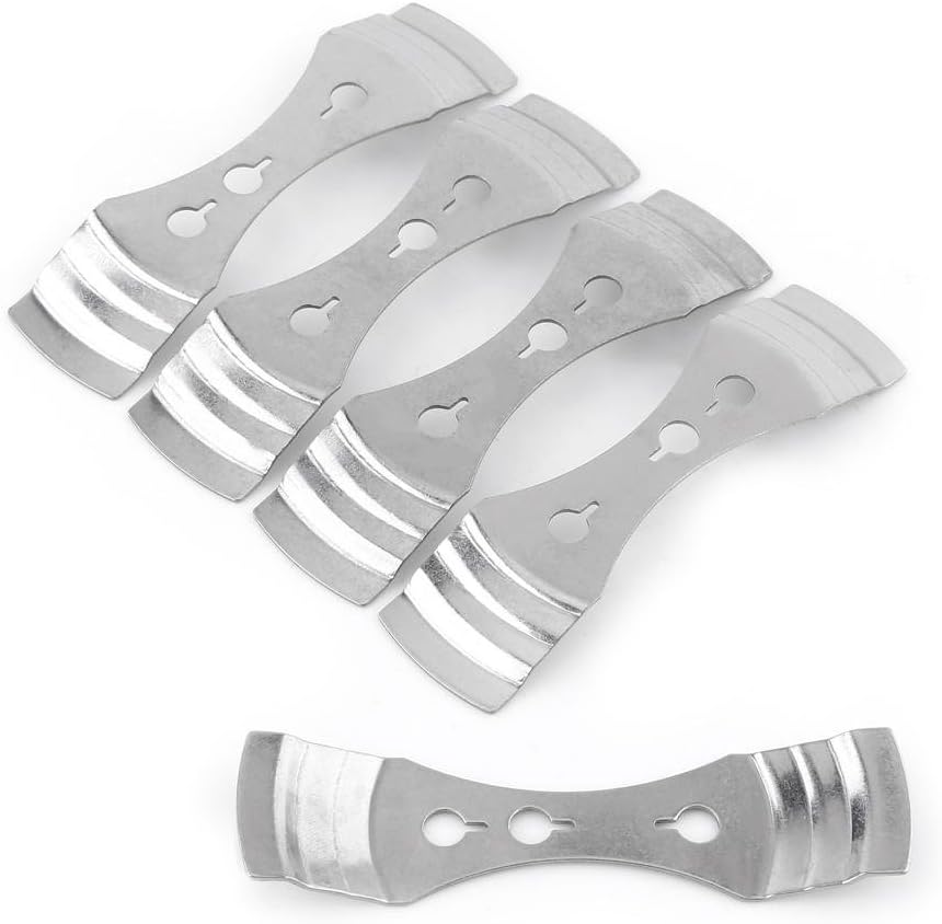 Wick Holders, 5pcs Metal Candle Wick Holders Centering Device 3 Holes