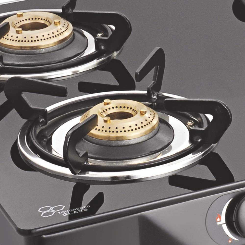 Best Designer Diamond BK Glass Top 4 Burner Gas Stove Sunflame Best Price With Best Deal in