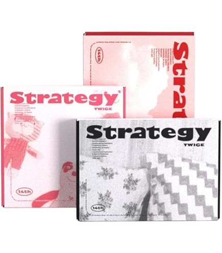 TWICE 14th ミニアルバムstrategy step1〜3 まとめ売り Amazon.com: TWICE STRATEGY 14th Mini Album (Photobook - Step3 Ver