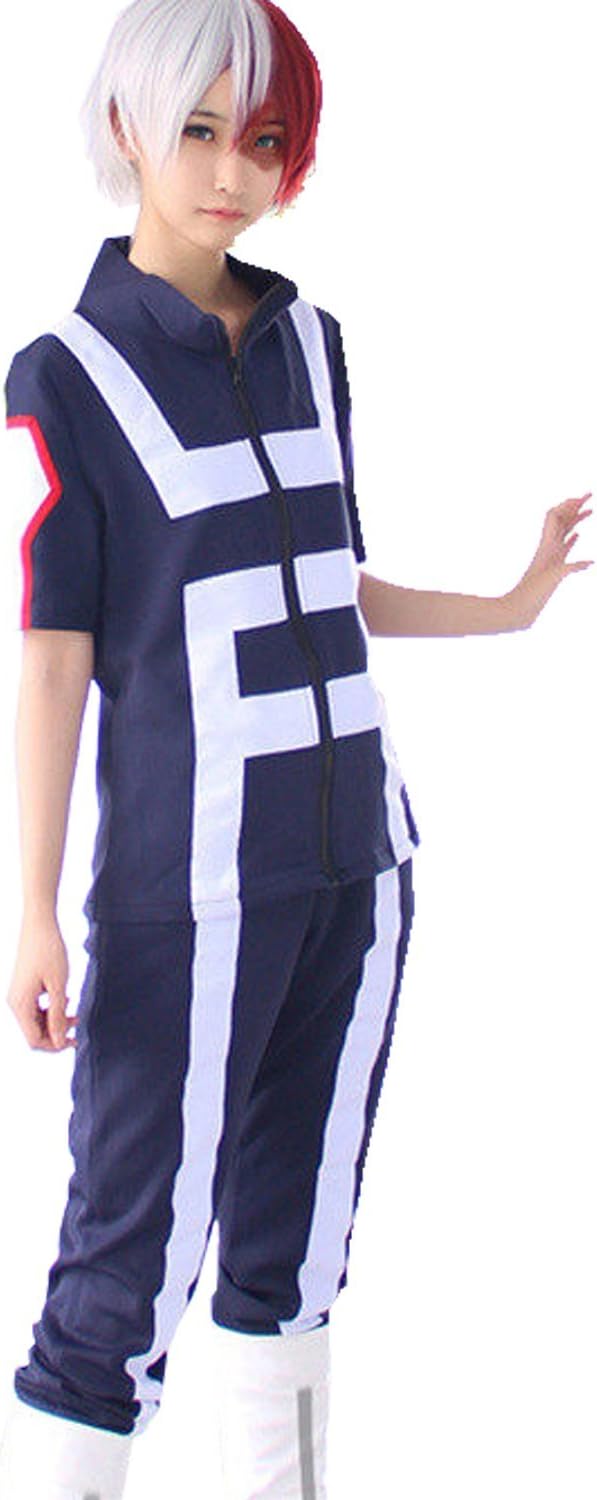 Thundervolt Anime Cosplay My Hero Academia Gymnastics Uniforms Costume
