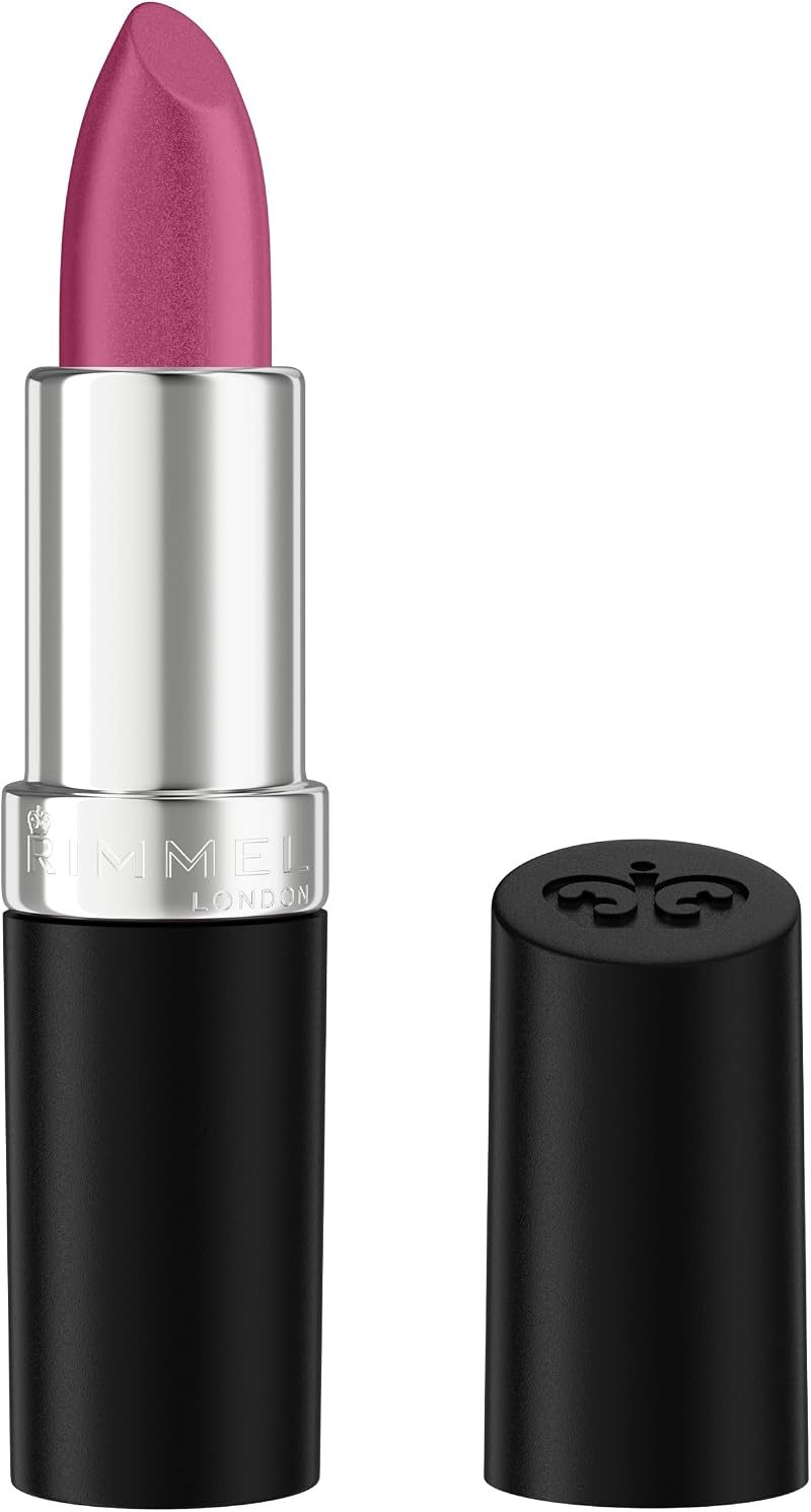 Rimmel Lasting Finish Lipstick Amethyst Shimmer 084 Creamy Satin 8 HR Wear