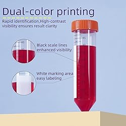 Conical Centrifuge Tubes 50ml,25 Pack Sterile