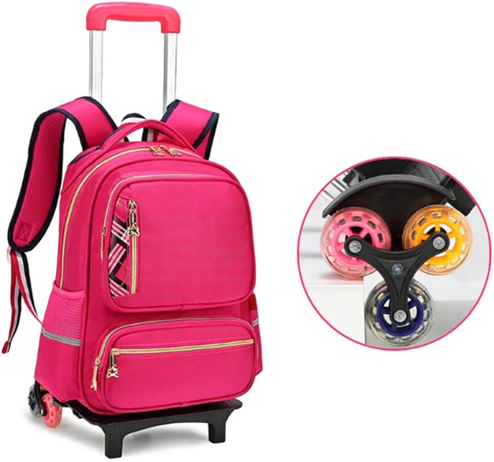 Rolling Backpack,Trolley School Bags,Kid School Bag On Wheels High