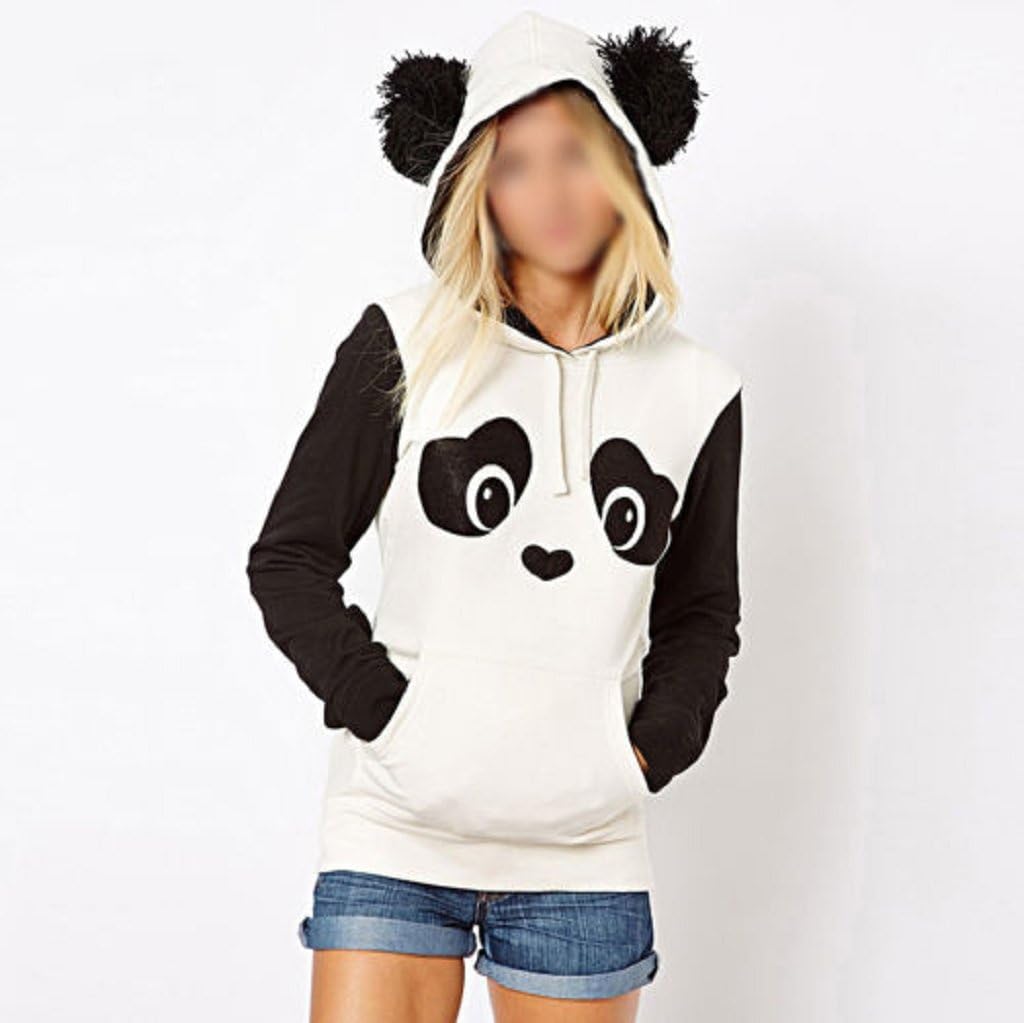 girls panda sweatshirt