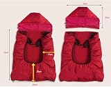 bebear Winter Cover for Baby Carrier Universal Hoodie Dark Grey view 8