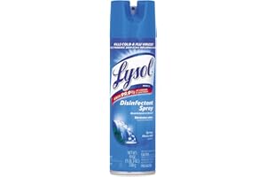 Lysol Disinfectant Spray, Sanitizing and Antibacterial Spray, For Disinfecting and Deodorizing, Spring Waterfall, 19 fl oz
