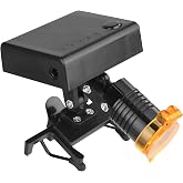 5W LED Cordless Headlamp with Optical Filter and Universal Clip | Includes 2 Interchangeable Rechargeable Batteries, Compatible with All Magnifying Eyewear and Safety Glasses