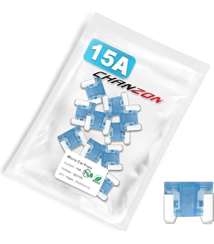 50 Pack 5A Mini Blade Fuses - APM/ATM, 32V, For Car/Truck/SUV/Motorcycle