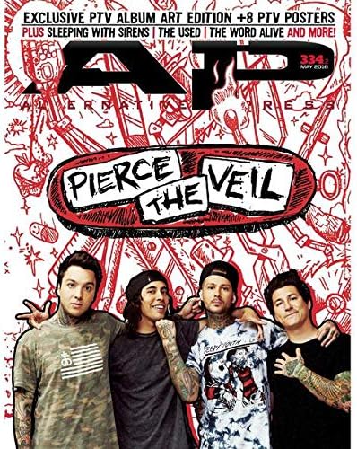Pierce The Veil - Alternative Press Magazine Issue 334 Version 2 Single Issue Magazine – May 1, 2016
