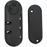 Luggage Password Lock, 3 Digit Password High Security Frosted Texture Replacement Code Combination Travel Luggage Lock for Suitcases, Travel Cases, Tool Boxes