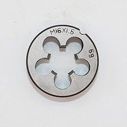 HSS 16mm X 1.5 Metric Right Hand Round Die, Machine