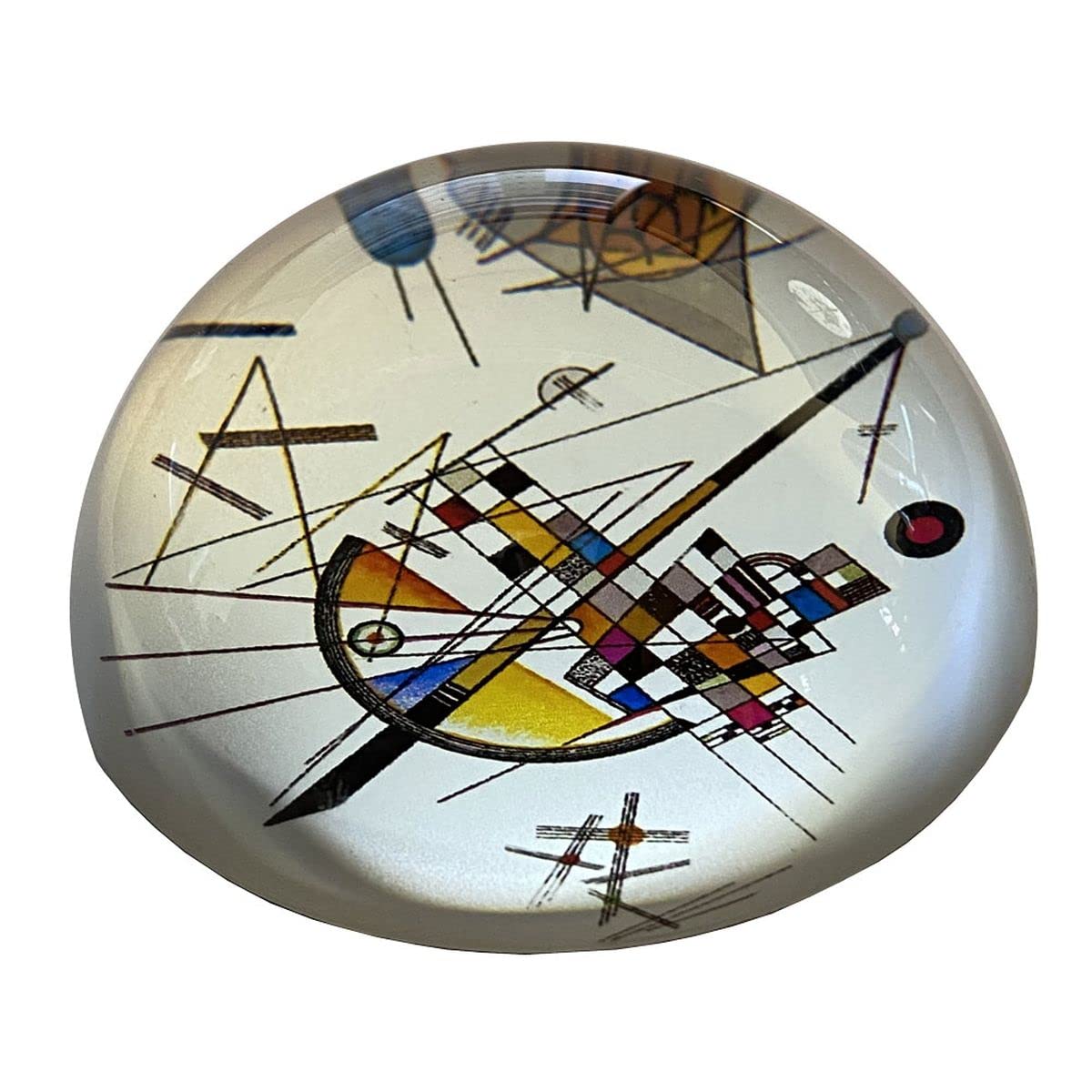 Parastone Abstract Glass Paperweight - Kandinsky - Gift Giving - Graduation, Corporate Gift