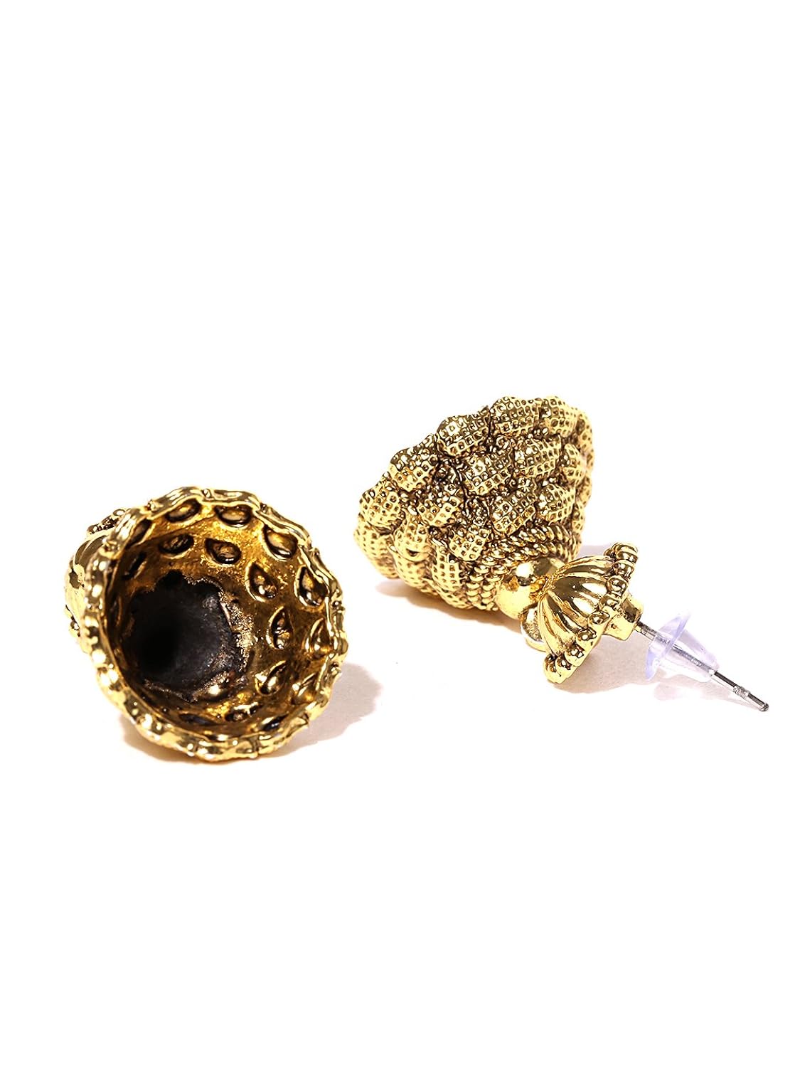 zaveri pearls goddess shilp shastra haram antique necklace set-zpfk4128