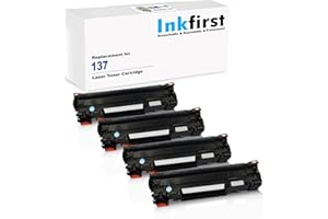 4 Inkfirst Compatible Toner Cartridges Replacement for Canon 137 9435B001AA ImageClass MF244dw MF247dw MF249dw D570 LBP151dw 