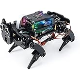 Freenove Robot Dog Kit for ESP32 CAM (Included), Dual-core 32-bit 240 MHz Microcontroller, Walking, Camera, Touch Sensor, Ult