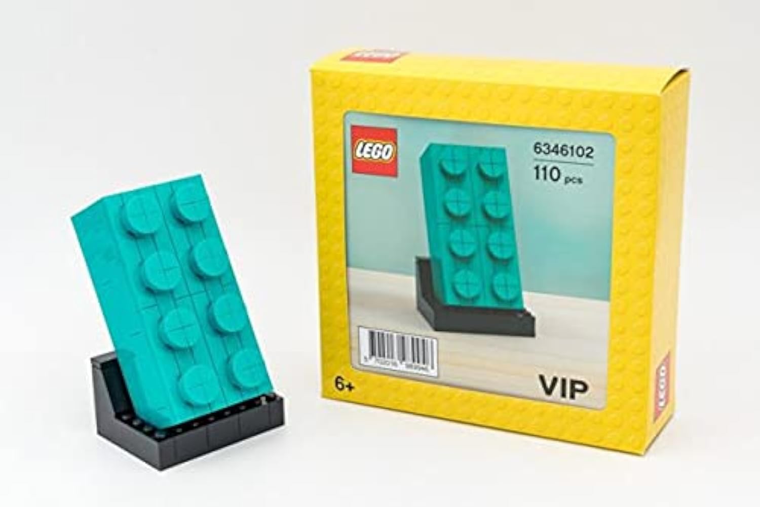 LEGO Buildable 2 x 4 Teal Brick