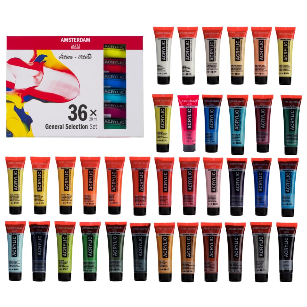 Amsterdam Acrylic Standard Series Paint Set 36x20ml