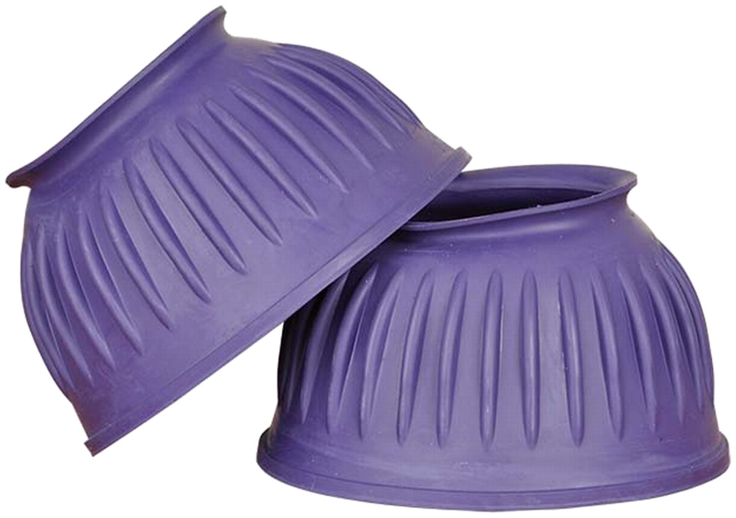 TdeT Rubber bell boots - purple - xl