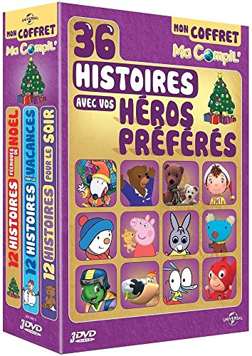Ma Compil' - Mon coffret 36 histoires avec nos héros préférés - Pack