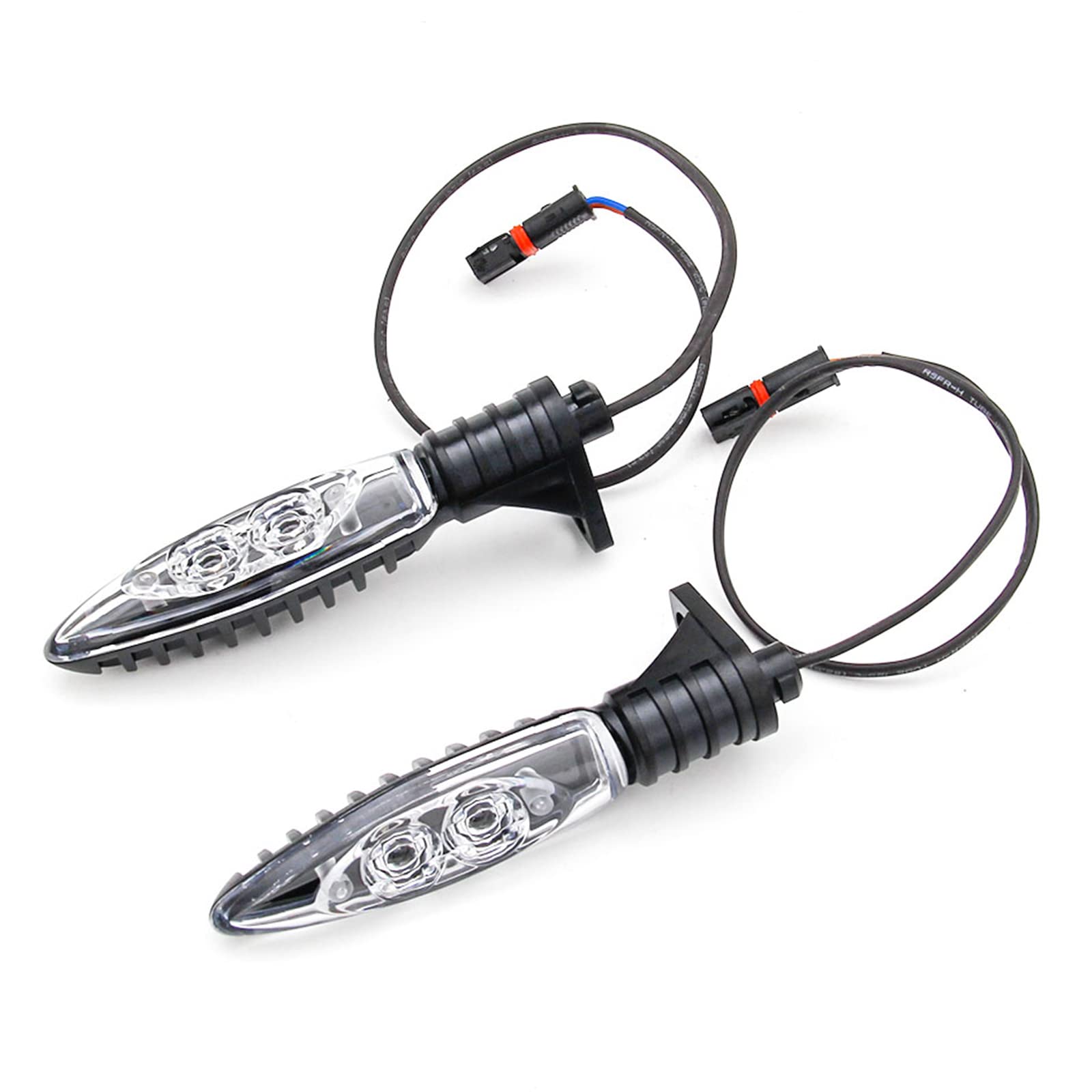 SKUNTUGUANG 1 Pair Motorcycle Front LED Turn Signal Light For R1200GS R1200R S1000RR F800GS F800R K1300S G450X F800ST R nine T Blinker Indicator Light