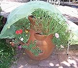 Frost Protek Medium Plant Cover for Containers -Drawstring Close -Garden Fabric for Protection and Insulation -32