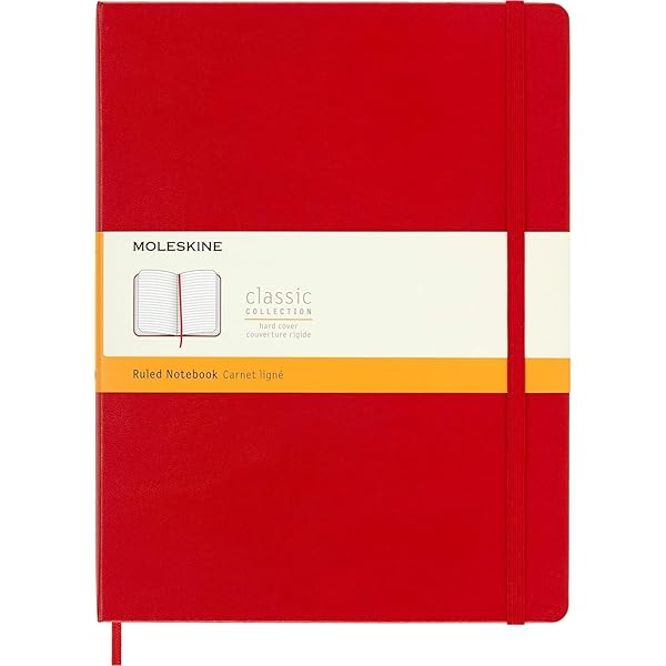 Amazon.com : Moleskine Classic Notebook, Soft Cover, XL (7.5