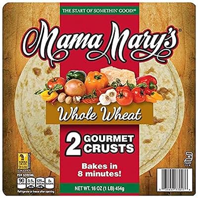 Mama Mary's Whole Wheat Pizza Crusts, 16 Ounce