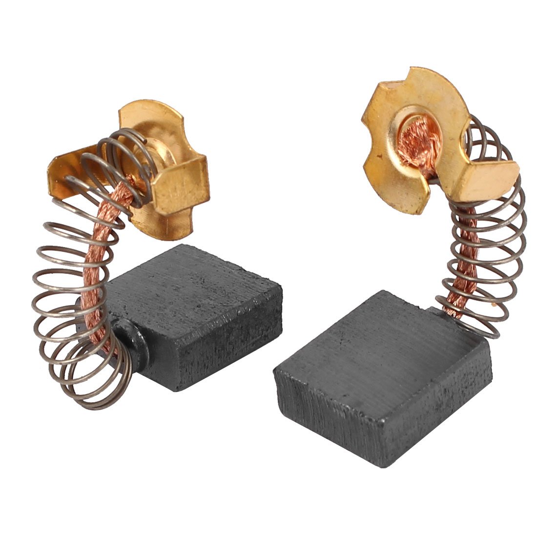 Sourcingmap 2 Pcs Replacement Motor Carbon Brushes 18mm x 17mm x 7mm for Electric Motors