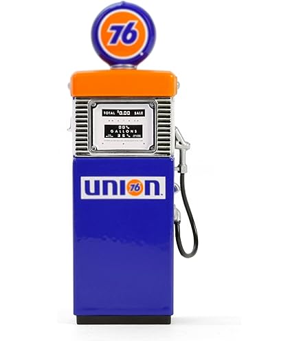 Amazon.com: Vintage Gas Pump Set of 3 Pumps Series 12 1/18