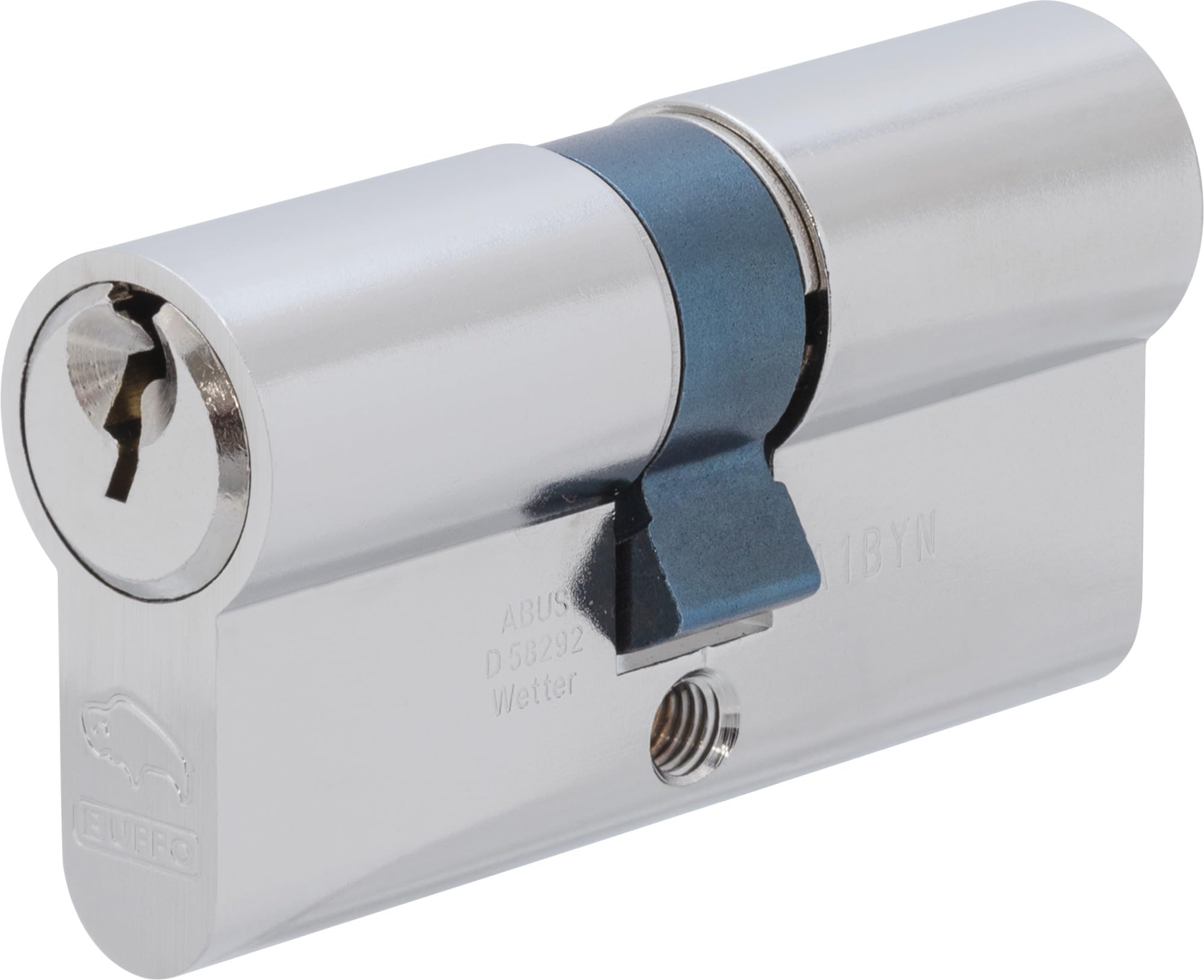 ABUS 12126 Buffo Cylinder 10/30, Silver