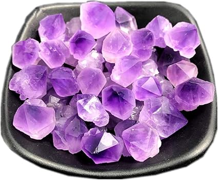 Pierre De Cristal De Pierre Squelettique Naturelle D Amethyste Naturelle De 1 Lb En Pierre De Roche Originale Pierre Minerale De Collection De Guerison De Specimen Pour Le Culbutage Reiki De Wicca Amazon Fr