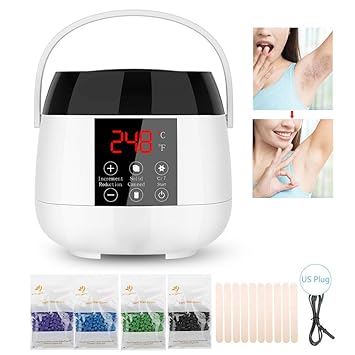 Amazon Com Wax Warmer Hair Removal Adjustable Temperature Led