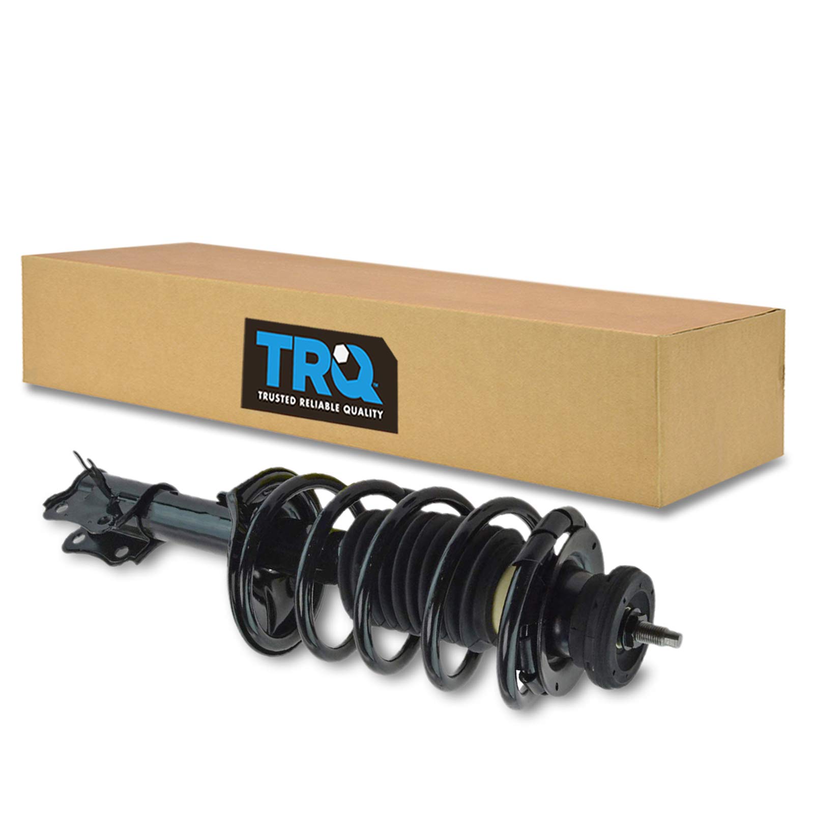 TRQ Front Left Strut and Spring Assembly Compatible with 2004-2011 Chevrolet Aveo 2007-2011 Aveo5 2009-2010 Pontiac G3