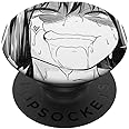 Cute Ecchi Hentai Girl Ahegao Otaku Manga Pop Socket PopSockets PopGrip: Swappable Grip for Phones & Tablets PopSockets Adhesive PopGrip