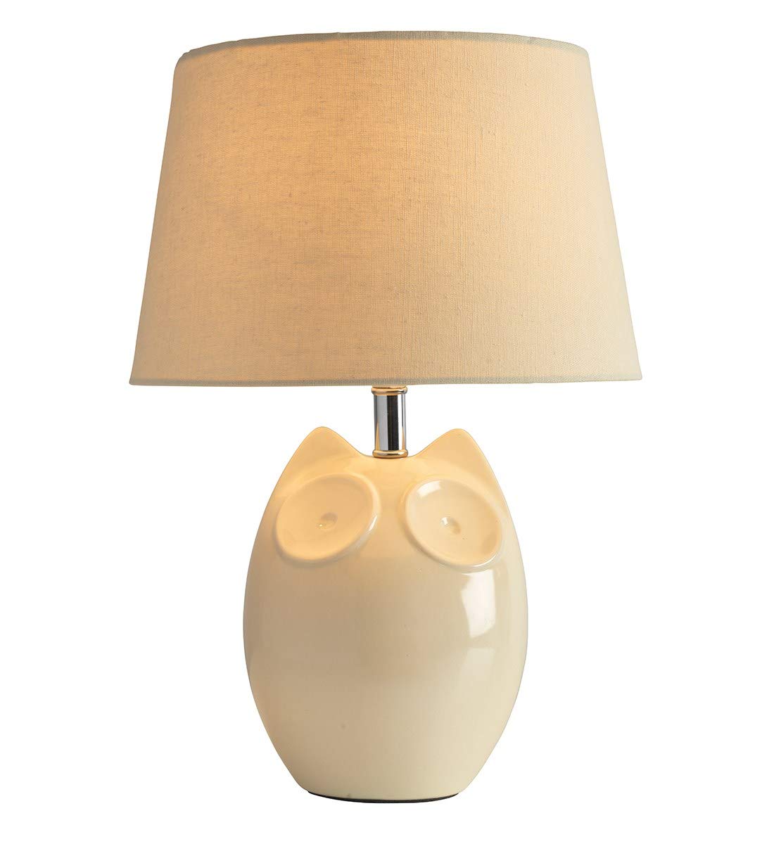 Village At Home Hector Table Lamp Cream, Ceramic, E14, 60 W Amazon.co