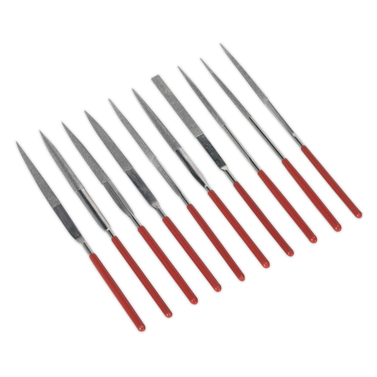 Sealey Ak577 Diamond Needle File Set 10Pc
