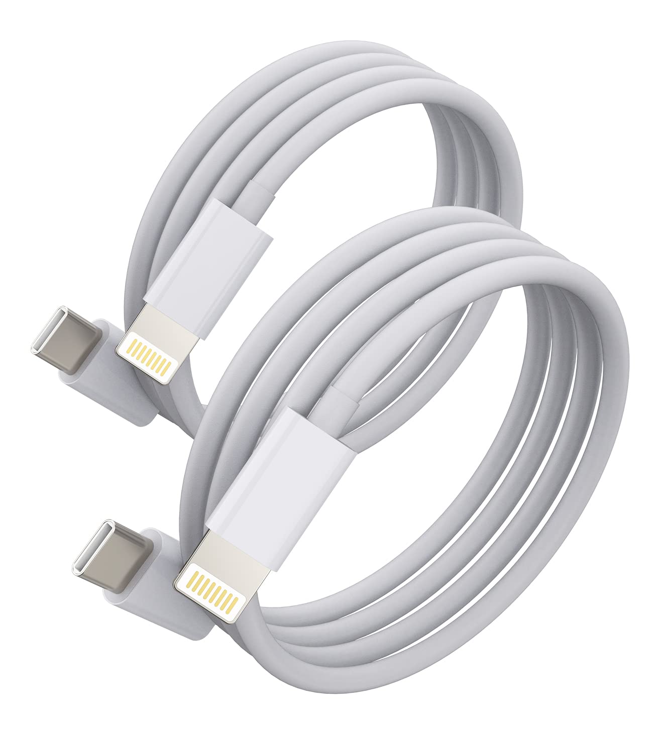 Fast Charger Iphone Cord(2Pack)USB C To Lightning Cable Charging Type C Long 6.6ft Cell Phone PD Charge Adapter Apple Mfi Certified for 14 13 12 11 Pro Max Mini X Xs Xr Xsmax 7 8 Plus Ipad Accessories