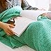 Senmar Warm Soft All Seasons Mermaid Blanket Sofa Living Room Blanket (71