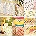 9 Pieces Best Value Choice of Colorful Cute Animal Calendar Reminder Stickers (Total 954pcs) - Cat, Deer, Bear, Penguin, Alice In Wonderland, Chicken, Bunny