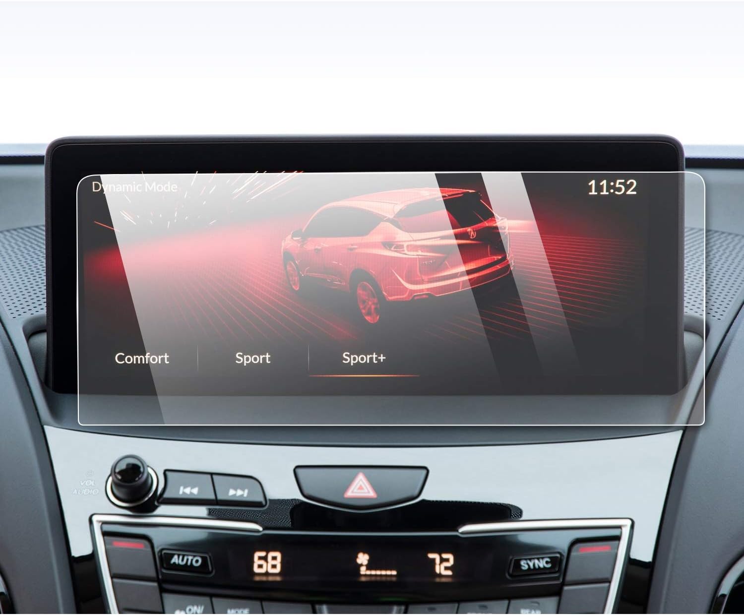 YEE PIN2020 Rdx Screen Protector 10.2 Car for 2019 2020 2021 RDX Center Control Touch Screen, Car Navigation Display Glass Protective Film High Clarity (10.2-Inch)