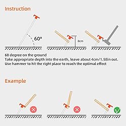 Tent Stakes Heavy Duty Camping Stakes,AVOFOREST