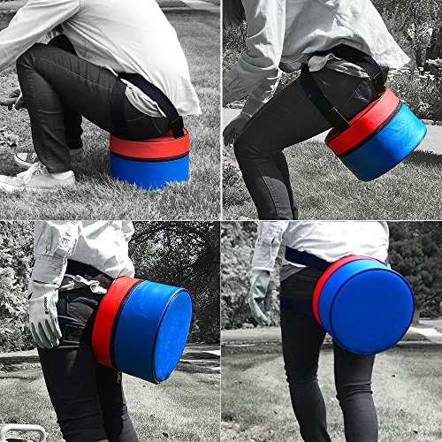 Velcro Light weight Comfort Gardening Kneeling Cushion Seat by 1 pc, 6-3/4" tall, EJ-B2
