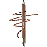 ICONIC LONDON Fuller Pout Sculpting Lip Liner | Blendable, Dual Ended Lip Liner with Creamy Colour and Lip Sponge for Buffing, Cruelty-Free, Vegan Makeup
