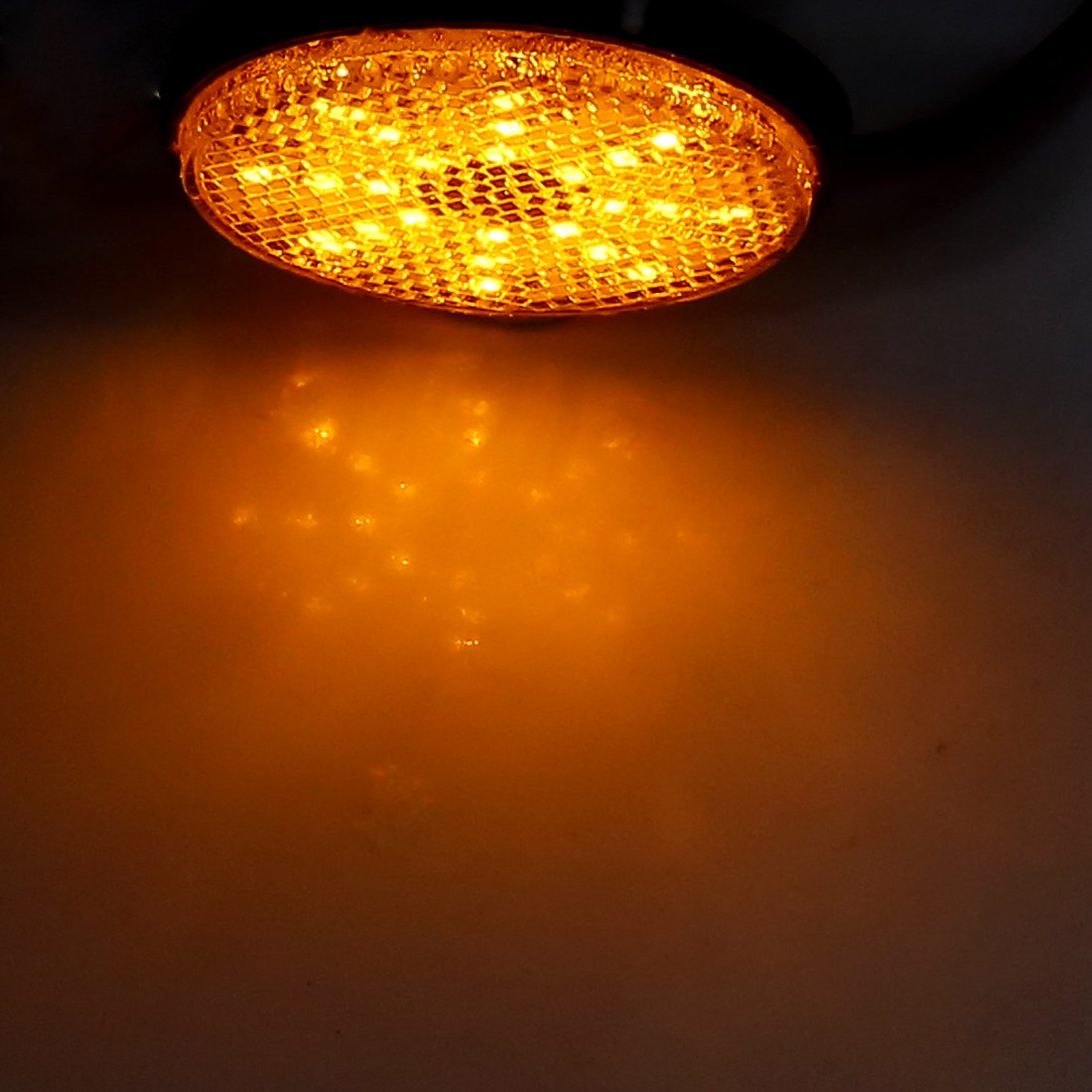 Moto Petit Micro Clignotant Led Verre Ambre