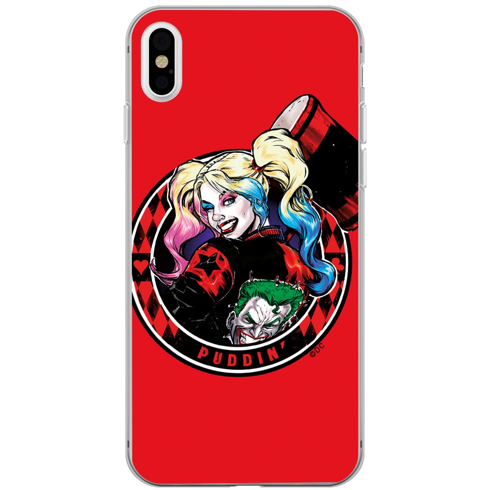 ERT GROUP mobile phone case for Iphone XS Max original and officially Licensed DC pattern Harley Quinn 002 optimally adapted to the shape of the mobile phone, case made of TPU — image 1