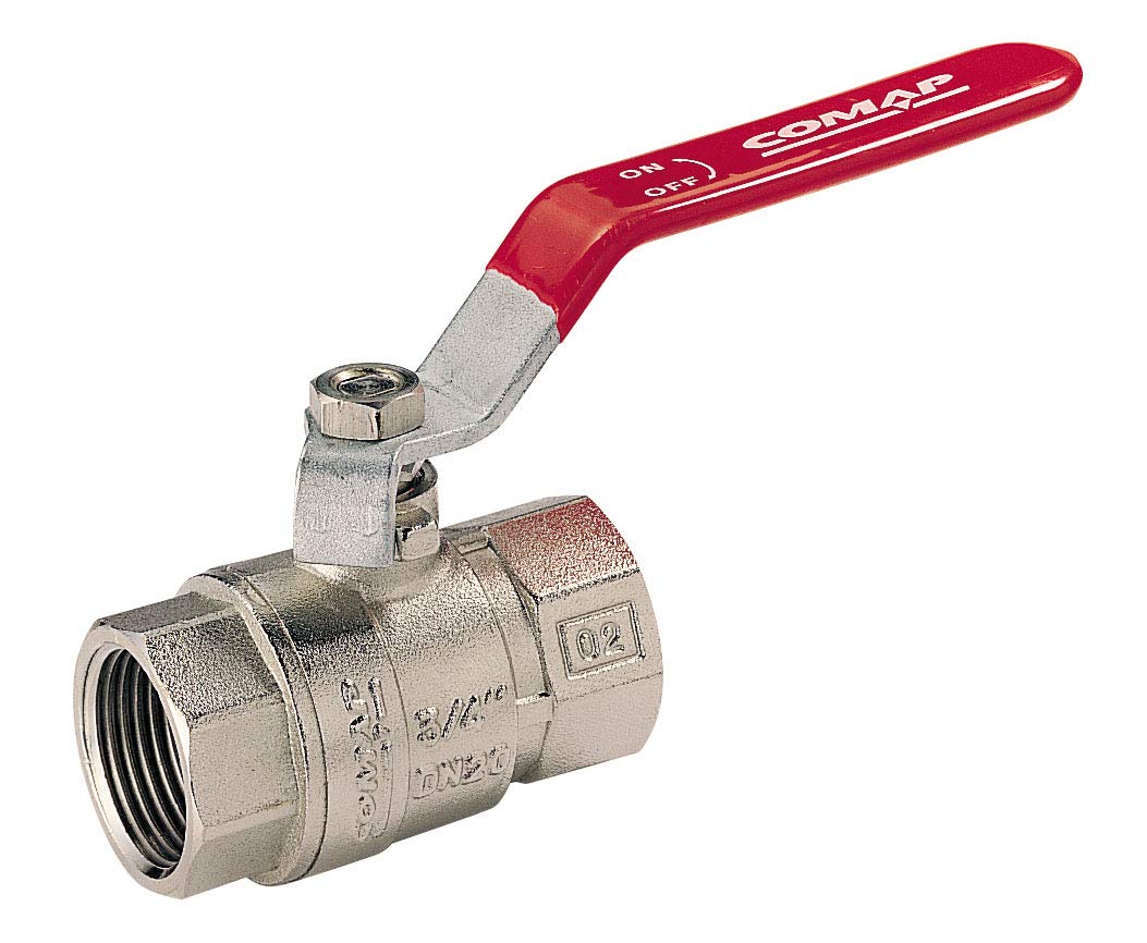Comap V111003001 RTS FF Valve with 1/2 Inch Handle, Red